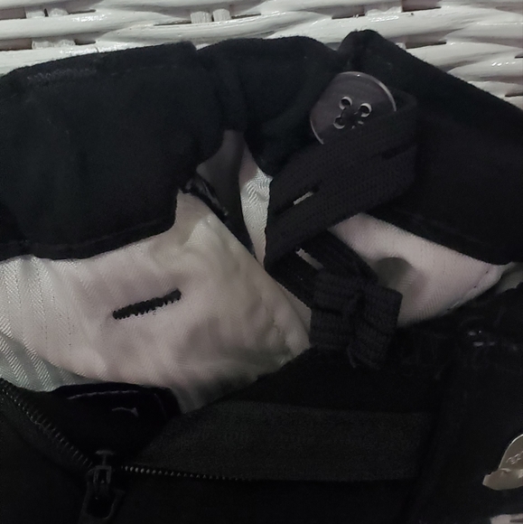 Chaps Black Boys Dress Pants Size 7 - Picture 6 of 7